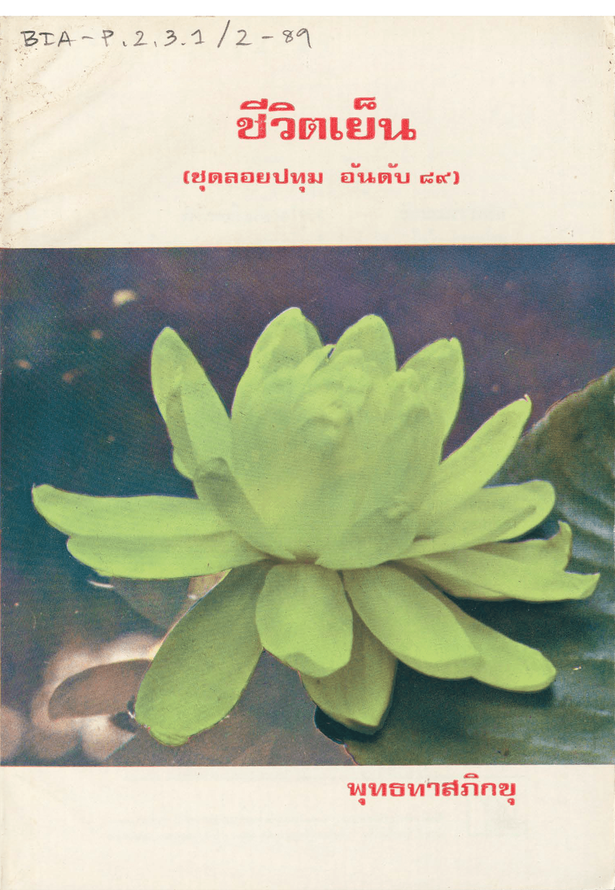 ชีวิตเย็น ชุดลอยปทุม อันดับ 89